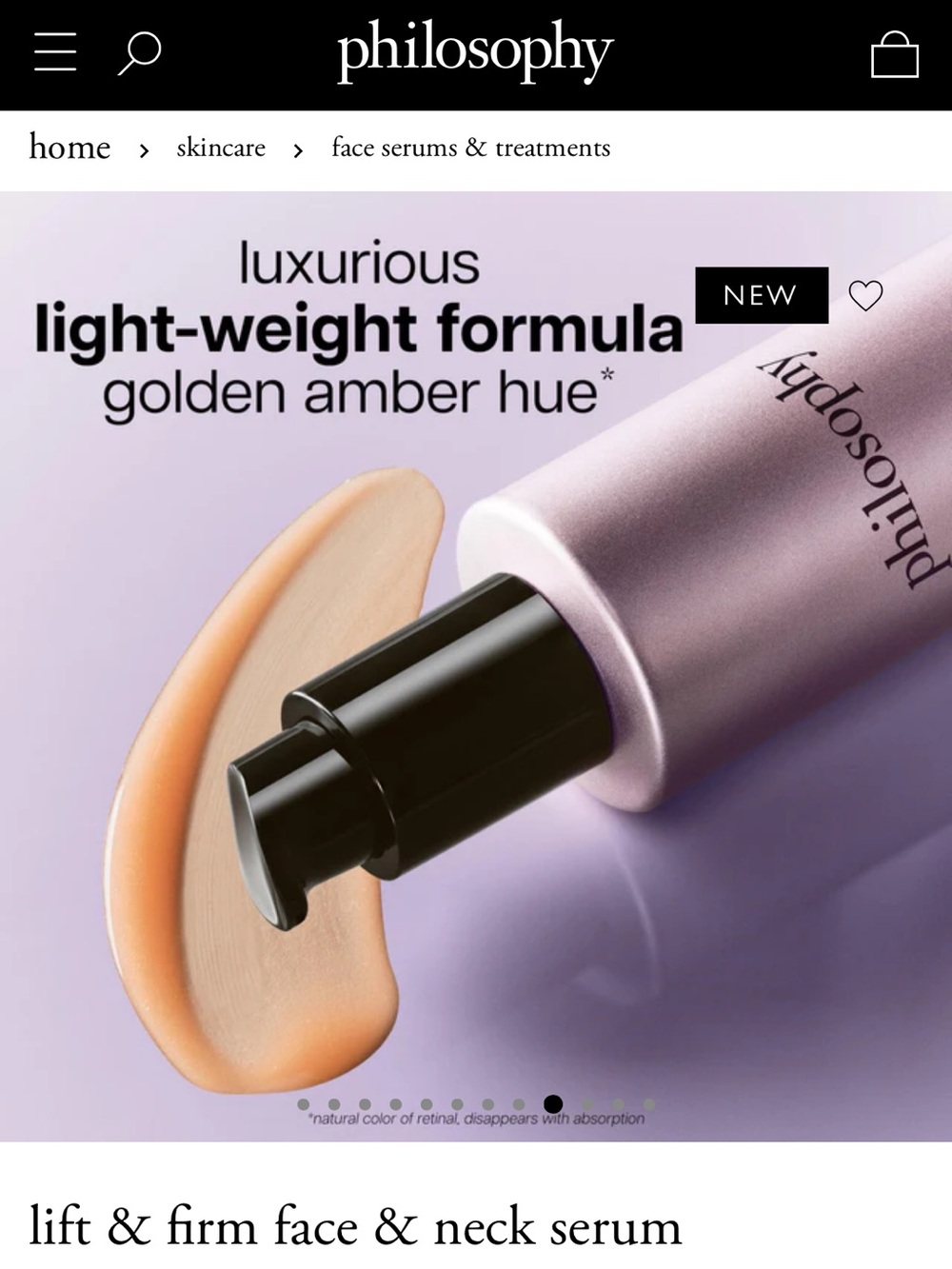 philosophy Ultimate Miracle Worker Lift an Firm Face and Neck Serum. - Picture 9 of 11